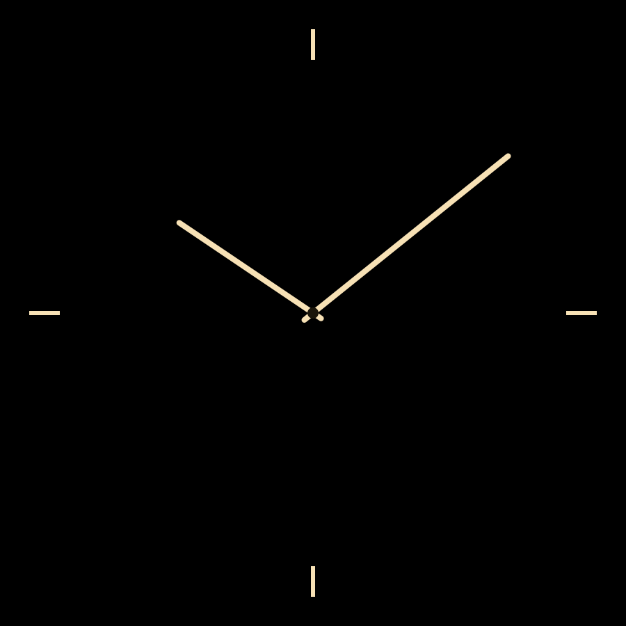 Meridian watch face in always-on mode