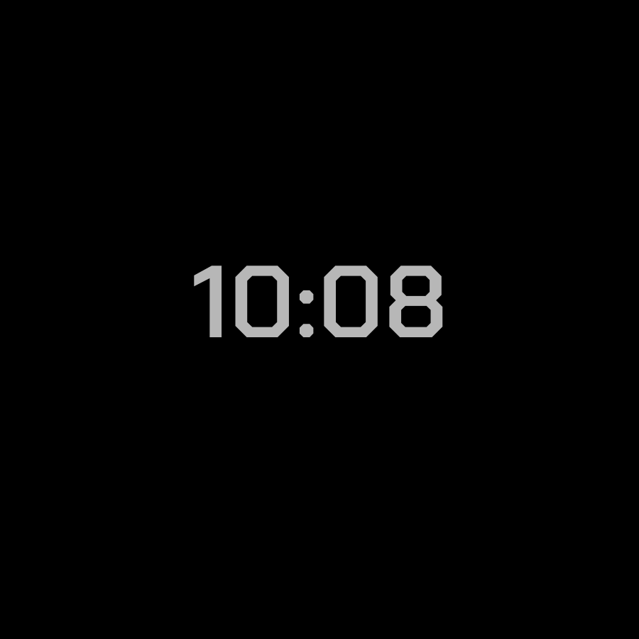 Atlas Pro watch face in always-on mode
