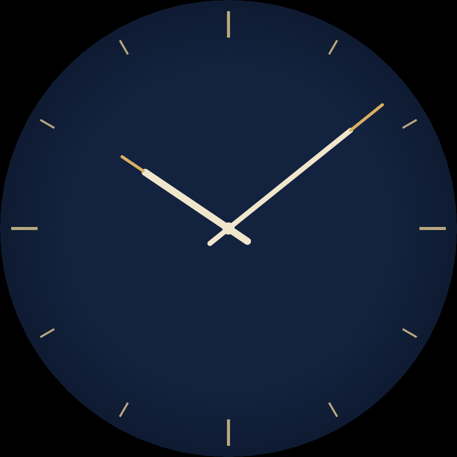 Dress watch face, Navy theme